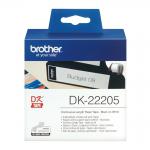 Brother Label Continuous Paper Tape 62mmx30.48m White Ref DK22205 858900