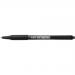 Bic SoftFeel Clic Pen Retractable Rubberised Barrel Med 1.0mm Tip 0.32mm Line Black Ref 837397 [Pack 12] 862770