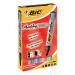 Bic Marking 2000 Permanent Marker Wallet Bullet Tip Line Width 1.7mm Assorted Ref 820911 [Pack 4] 862916