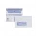 Plus Fabric Envelopes PEFC Wallet Self Seal Window 120gsm C6 114x162mm White Ref F22670 [Pack 500] 863866