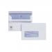 Plus Fabric Envelopes PEFC Wallet Self Seal Window 120gsm C6 114x162mm White Ref F22670 [Pack 500] 863866