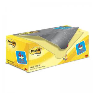 Post-it Note Value Display Pack Dispenser with Pads 76x76mm Yellow Ref