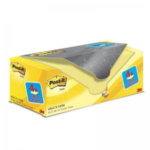 Post-it Note Value Display Pack Dispenser with Pads 76x76mm Yellow Ref