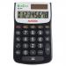 Aurora EcoCalc Handheld Calculator 8 Digit 4 Key Memory Solar Power Recycled 62x9x102mm Black Ref EC101 867500