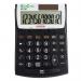 Aurora EcoCalc Desktop Calculator 12 Digit 3 Key Memory Recycled Solar Power 128x31x180mm Black Ref EC707 867535