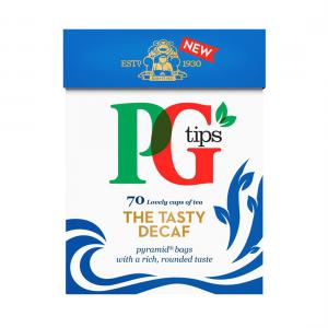 Image of PG Tips Tea Bags Decaffeinated Box of 70 Ref 67432538 868906