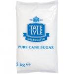 Tate & Lyle Granulated Pure Cane Sugar Bag 2kg Ref 412079 868922