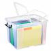 Strata Smart Box Clip-On Folding Lid Carry Handles 40 Litre Clear Ref HW674CLR 870226