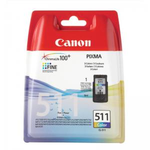 Click to view product details and reviews for Canon Cl 511 Inkjet Cartridge 244pp 9ml Tri Colour Ref 2972b001aa.