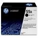 HP 55X Laser Toner Cartridge High Yield Page Life 12500pp Black Ref CE255X 873683