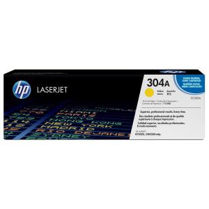 HP 304A Laser Toner Cartridge Page Life 2800pp Yellow Ref CC532A