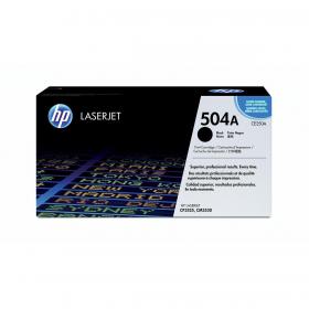 HP 504A Laser Toner Cartridge Page Life 5000pp Black Ref CE250A