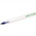 Bic Ecolutions Stic Ball Pen Recycled Slim 1.0mm Tip 0.32mm Line Blue Ref 893240 [Pack 60] 877786