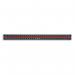 Linex Scale Ruler Triangular Aluminium Colour-coded Scales 1:1 to 1:2500 300mm Black Ref LXH382 878251