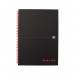 Black n Red Notebook Wirebound 90gsm Ruled and Perforated 140pp A4 Matt Black Ref 100080173 [Pack 5] 878316