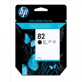Hewlett Packard HP No.82 Inkjet Cartridge High Yield 3200pp 69ml Black Ref CH565A