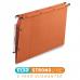 Elba Ultimate AZV Linking Lateral File Manilla 15mm V-base 240gsm A4 Orange Ref 100330473 [Pack 25] 879630