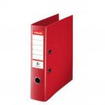 Esselte No. 1 Lever Arch File PP Slotted 75mm Spine A4 Red Ref 879983 [Pack of 10] 879983