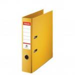 Esse Litree No. 1 Lever Arch File PP Slotted 75mm Spine A4 Yellow Ref 880027 [Pack of 10] 880027