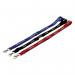 Durable Lanyard Textile Overprinted Visitor with Safety Release Mech 440mm Red Ref 823803 [Pack 10] 881694