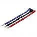 Durable Lanyard Textile Overprinted Visitor with Safety Release Mech 440mm Red Ref 823803 [Pack 10] 881694