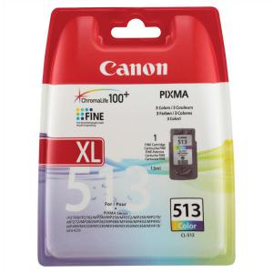 Canon CL-513 Inkjet Cartridge Page Life 349pp 13ml Tri-Colour Ref