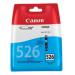 Canon CLI-526C Inkjet Cartridge Page Life 207pp Cyan Ref 4541B001 887714
