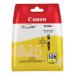 Canon CLI-526Y Inkjet Cartridge Page Life 202pp 9ml Yellow Ref 4543B001 887730