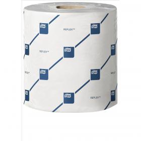 Tork Reflex Wiper Roll 2-Ply 429 Sheets of 194x150mm White Ref 473264 Pack of 6 888178