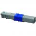 OKI Laser Toner Cartridge High Yield Page Life 5000pp Cyan Ref 44469724 888710