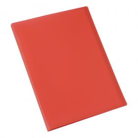 5 Star Office Display Book Soft Cover Lightweight Polypropylene 20 Pockets A4 Red 901163
