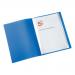 5 Star Office Display Book Soft Cover Lightweight Polypropylene 40 Pockets A4 Blue