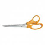 5 Star Office Scissors 204mm Stainless Steel Blades ABS Handles Orange 902487