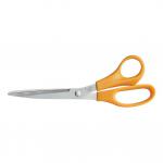 5 Star Office Scissors 204mm Stainless Steel Blades ABS Handles Orange 902487