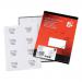 5 Star Office Multipurpose Labels Laser Copier Inkjet 8 per Sheet 105x71mm White [800 Labels]