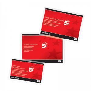 Office Laminating Pouches 250 Micron For Credit Card Size 54X86Mm