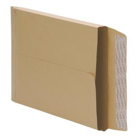 5 Star Office Envelopes C4 Gusset 25mm Peel and Seal 115gsm Manilla [Pack 125] 906527