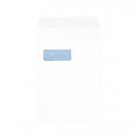 5 Star Office Envelopes PEFC Pocket Peel & Seal Window 100gsm C4 324x229mm White Pack of 250 906640