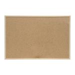5 Star Office Noticeboard Cork with Pine Frame W600xH400mm 906705