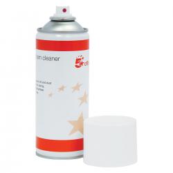 Cheap Stationery Supply of 5 Star Office Anti-static Foam Cleaner General Purpose 400ml Can Office Statationery