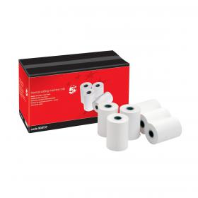 5 Star Office Thermal Printer Rolls Single-ply W80xD80xCore12.7mm 76m Pack of 20 908137