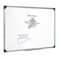 Cheap Stationery Supply of 5 Star Office Whiteboard Drywipe Magnetic with Pen Tray and Aluminium Trim W1800xH1200mm 909315 Office Statationery