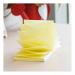 5 Star Office Re-Move Notes Concertina Pad of 100 Sheets 76x76mm Yellow [Pack 12]