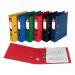 5 Star Office Lever Arch File Polypropylene Capacity 70mm Foolscap Red [Pack 10]