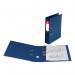 5 Star Office Lever Arch File Polypropylene Capacity 70mm Foolscap Royal Blue [Pack 10]