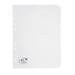 5 Star Office Subject Dividers 10-Part Recycled Card Multipunched 155gsm A4 White 913349