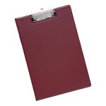 5 Star Office Fold-over Clipboard with Front Pocket Foolscap Red 913683