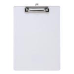 5 Star Office Clipboard Solid Plastic Durable with Rounded Corners A4 Clear 913721