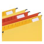 5 Star Office Plastic Tabs for Wrap-around Suspension File Clear [Pack 50] 913802