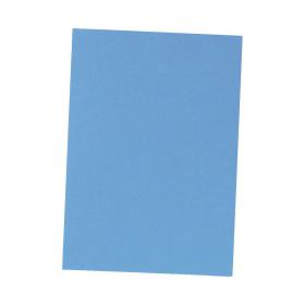 5 Star Office Binding Covers 240gsm Leathergrain A4 Blue Pack of 100 916442